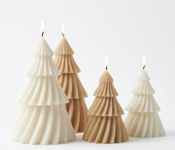 شمع شجرة الكريسماس