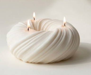 شمعة كعكة الميلاد